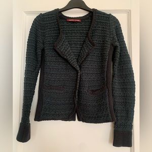 Comptoir des Cotonniers - Cardigan/Blazer in cotton Navy/dark green (size S)
